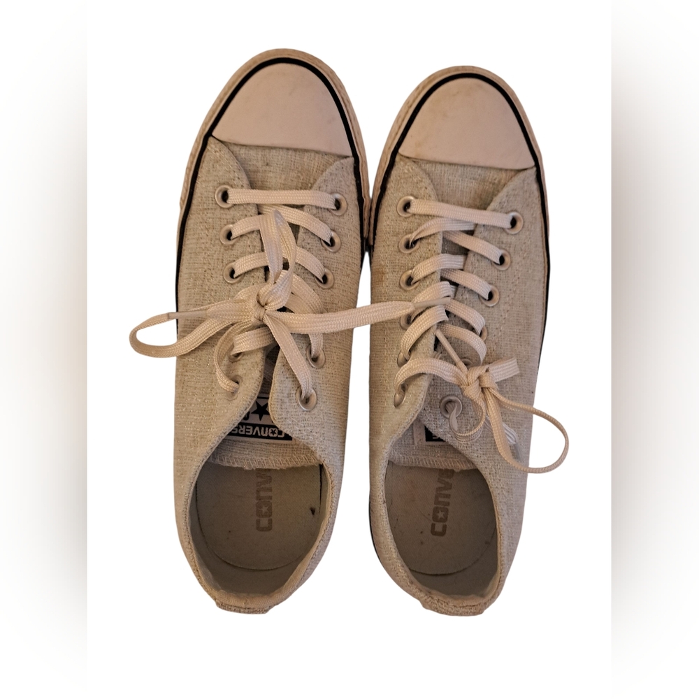 Converse Allstars  Green Canvas Sneakers